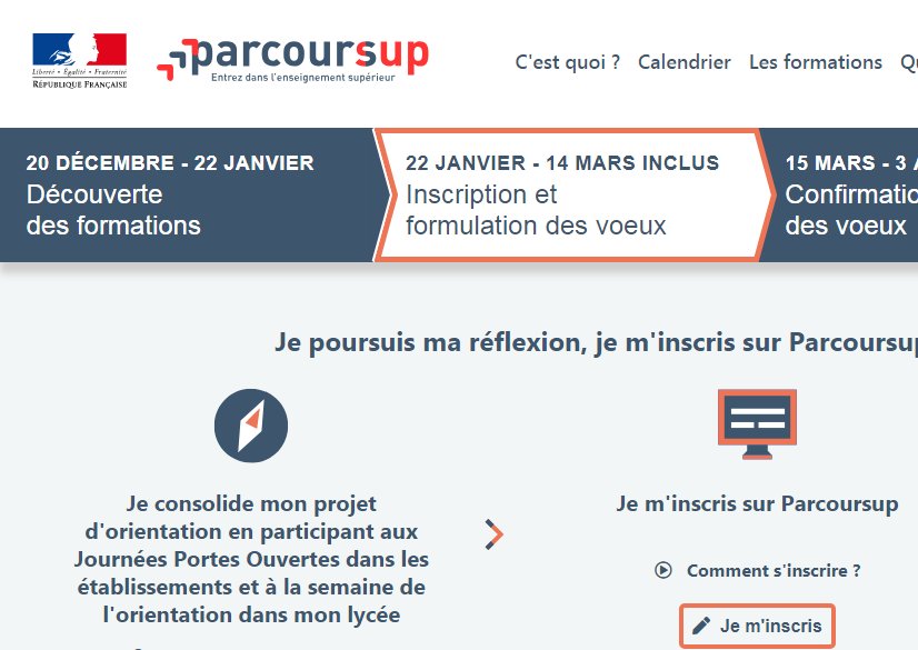 Parcoursup : Derniers Jours Pour Formuler Vos Voeux ! - Cours Ado