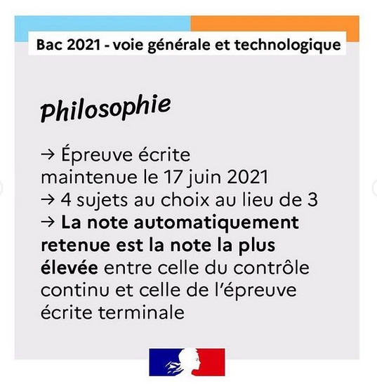 Philosophie Bac 2021