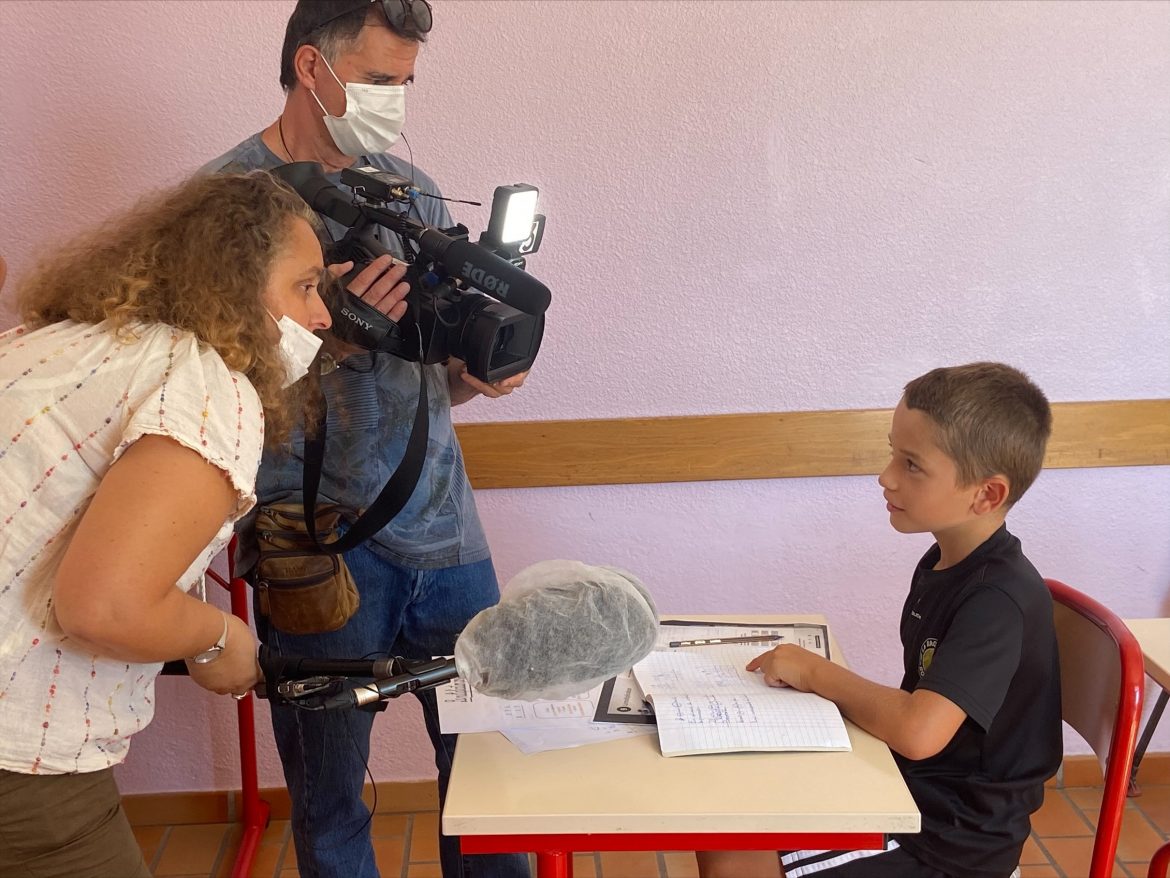 Reportage France 3 - Cours à Antibes