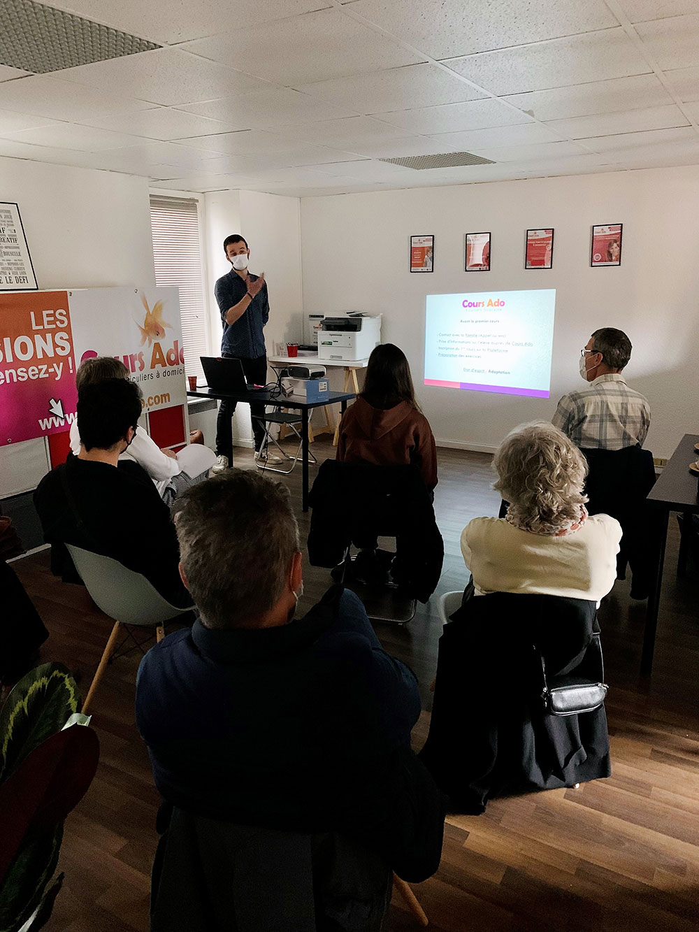 Réunion professeurs particuliers de Lyon