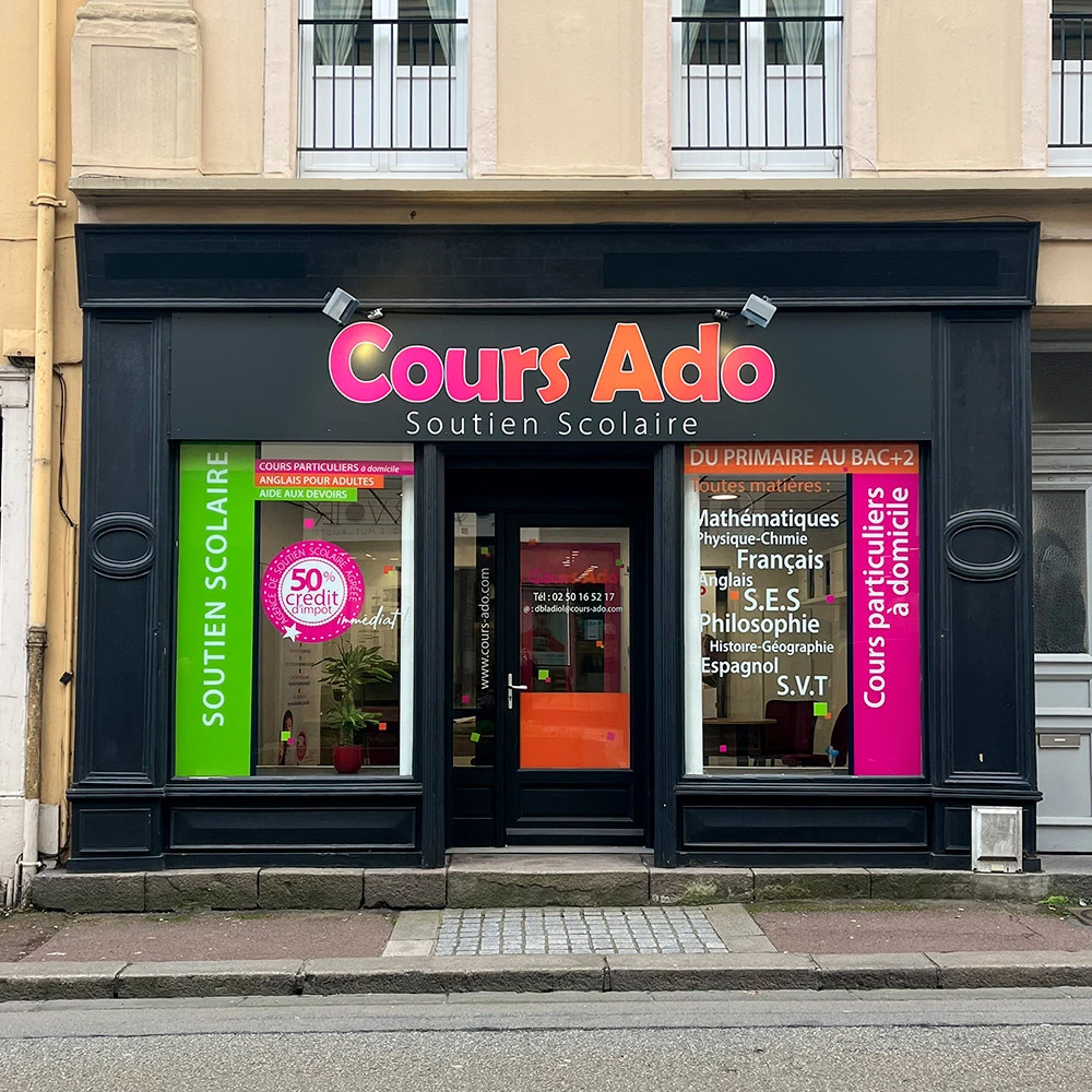 Agence Cours Ado - Cours particuliers Cherbourg